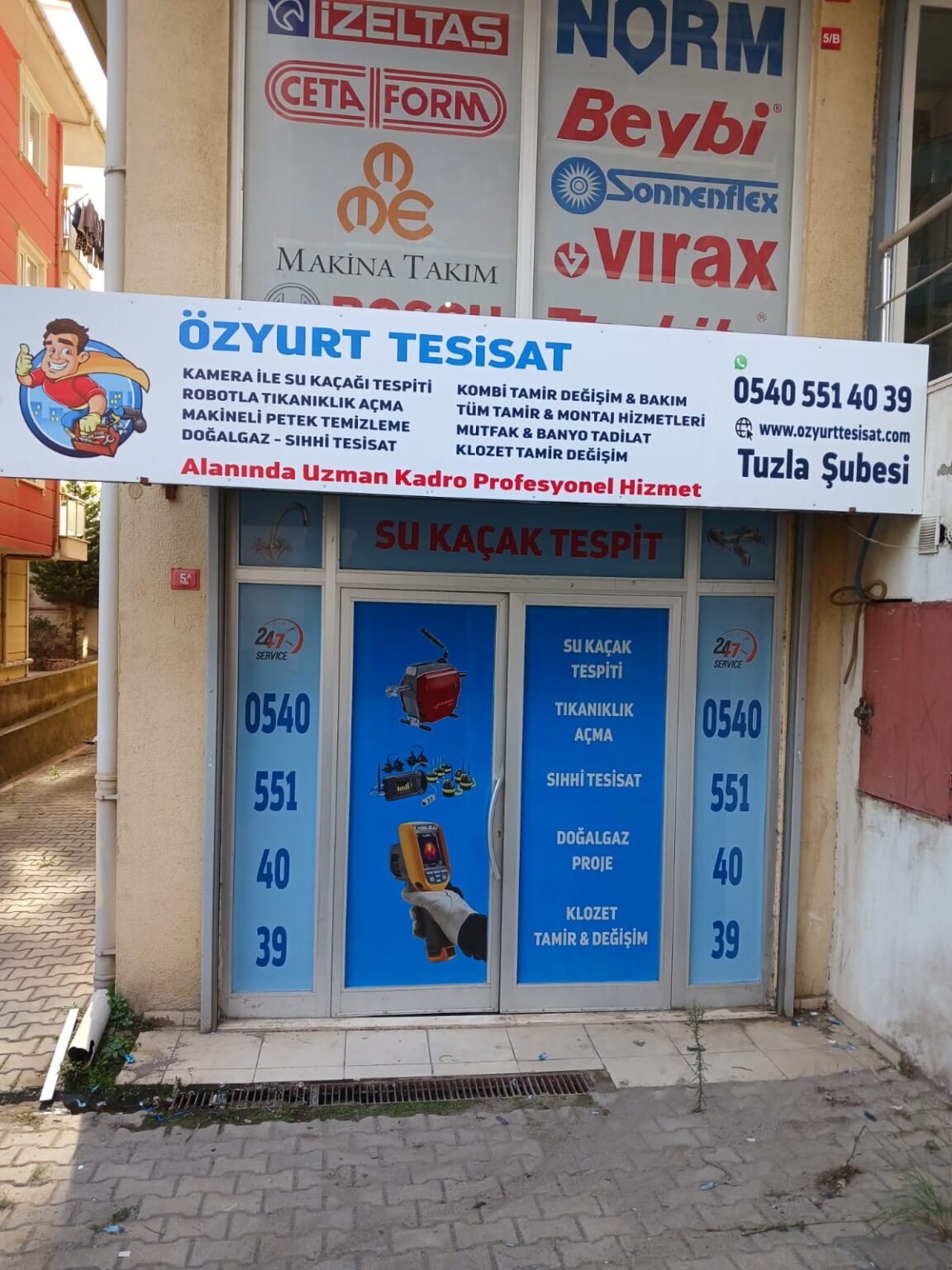 ozyurttesisat-tuzla-dukkan-tabela